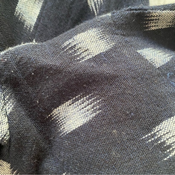 Ulla Johnson Blue White Indigo Ikat Print Corsica Dress - Picture 8 of 10